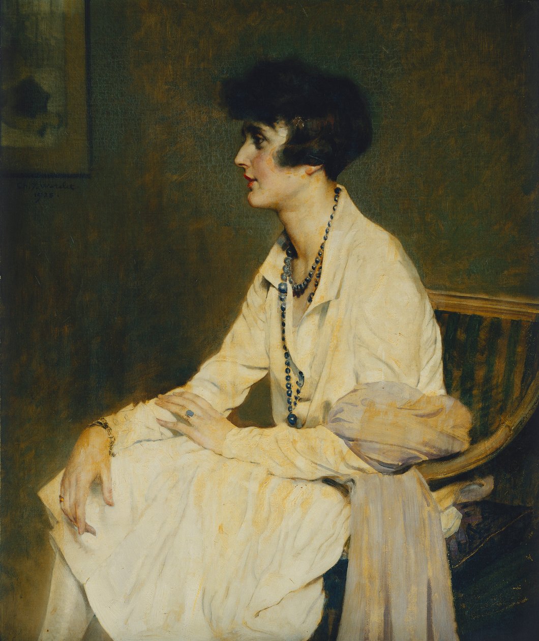 Sedící žena; Femme Assise od Charles Joseph Watelet