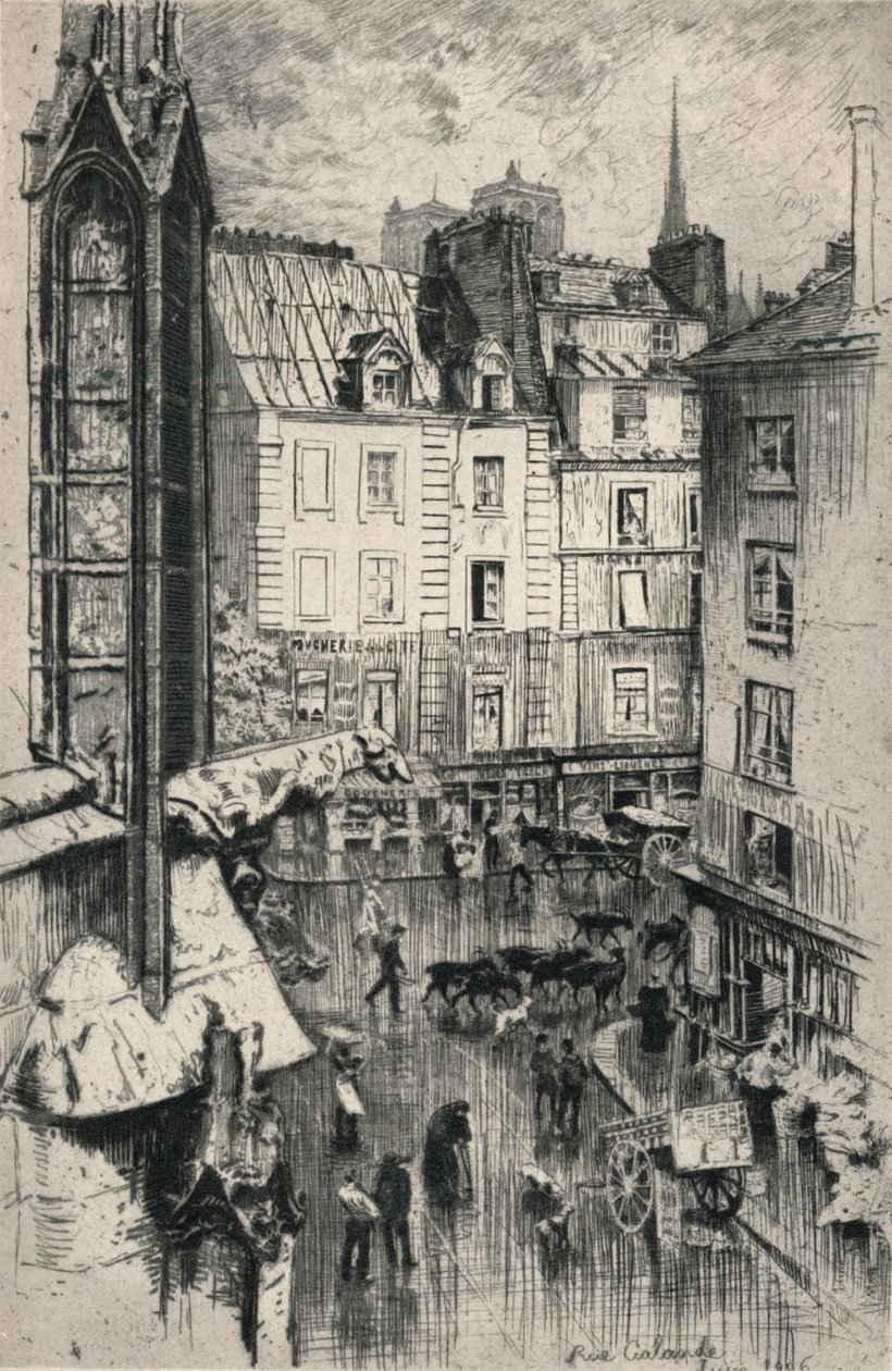 Galande Street, 1915 od Charles Jouas