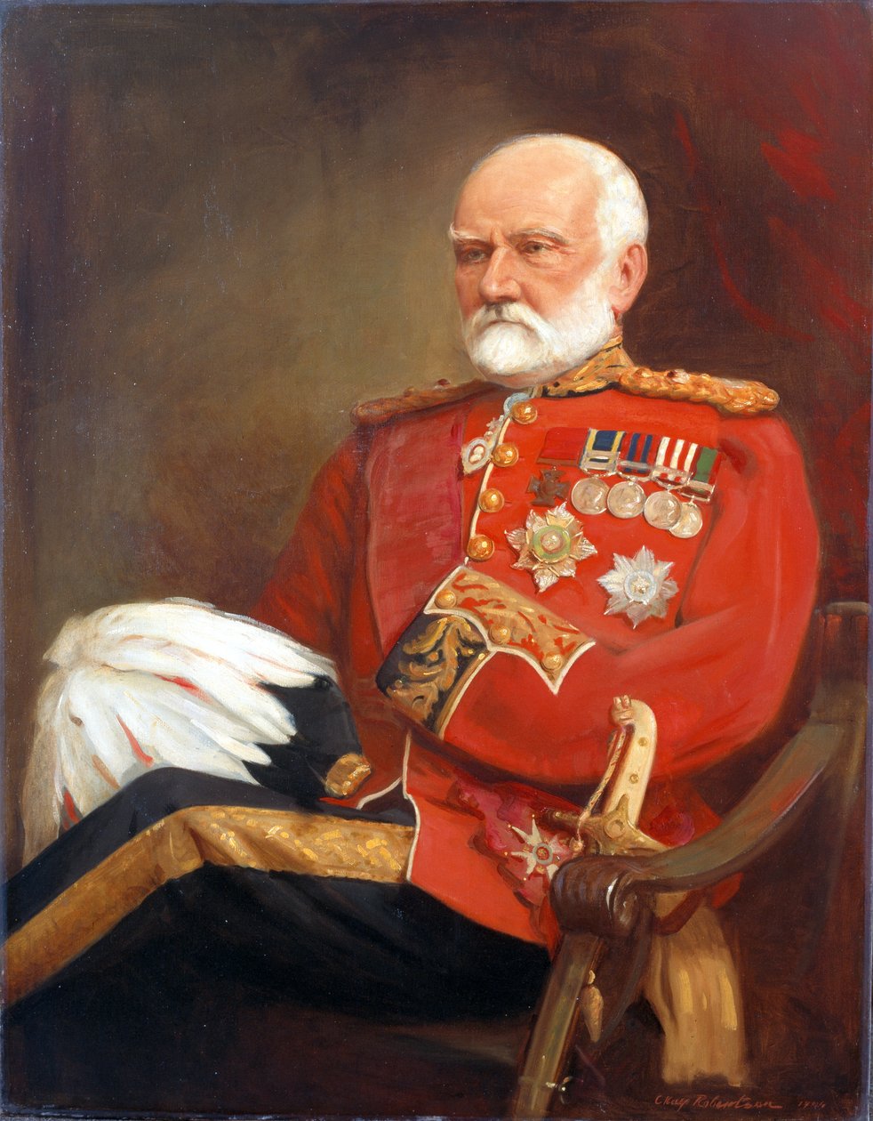 Generál Sir Samuel James Browne VC, GCB, KCSI od Charles Kay Robertson