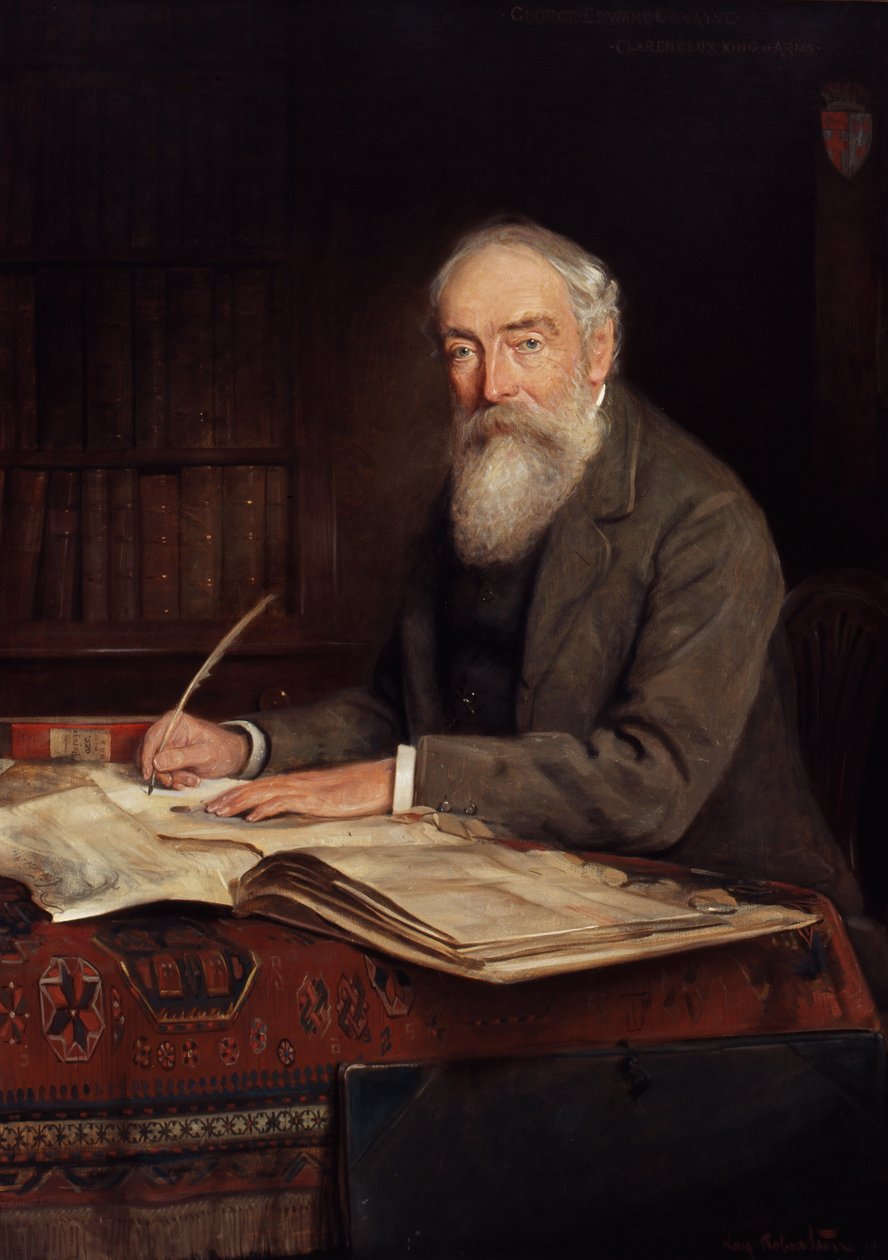 George Edward Cokayne, erbovní král Clarenceux od Charles Kay Robertson