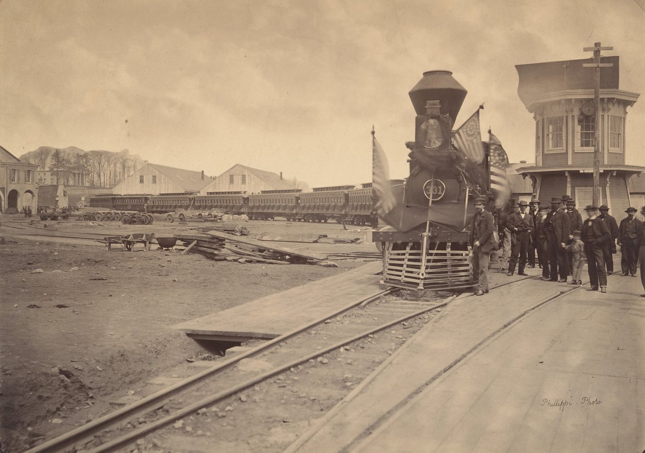 Lincoln Funeral Train, Philadelphia, 22.-24. dubna 1865. od Charles L. Philippi
