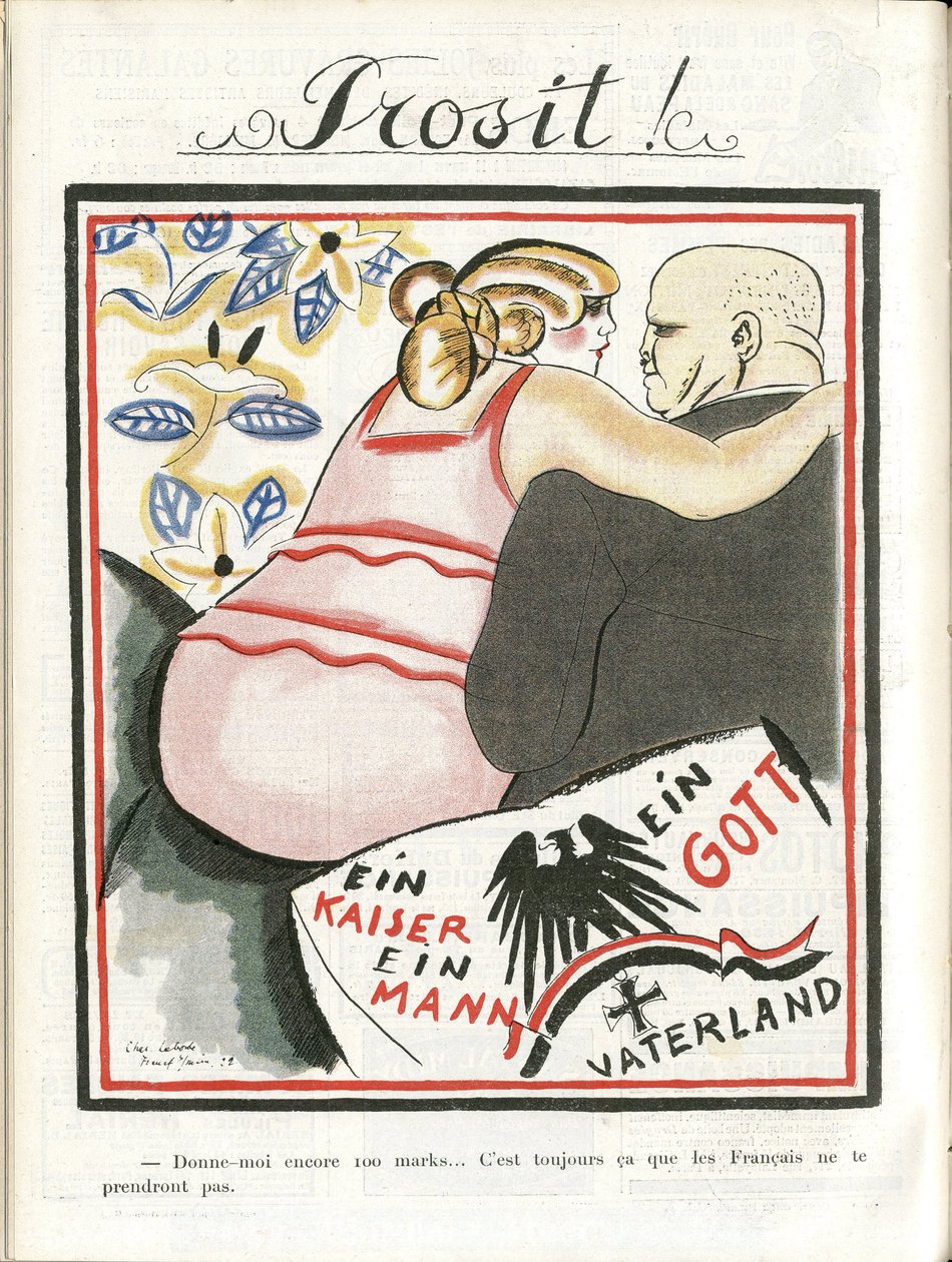 Ilustrace Chas-Laborde (1886-1941) v Le Rire od Charles Laborde