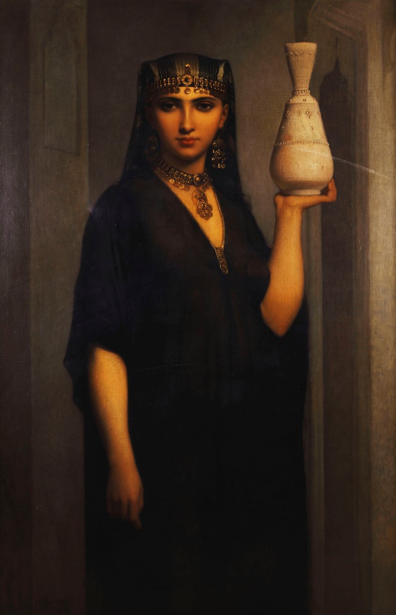 Selka; Femme Fellah, 1869 od Charles Landelle
