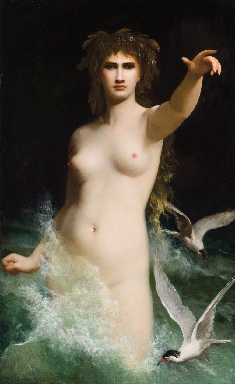 Bouře, 1879 od Charles Landelle