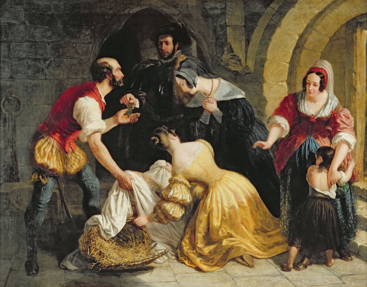 Margaret Roper (1505-44), asi 1832 (olej na plátně) od Charles Landseer