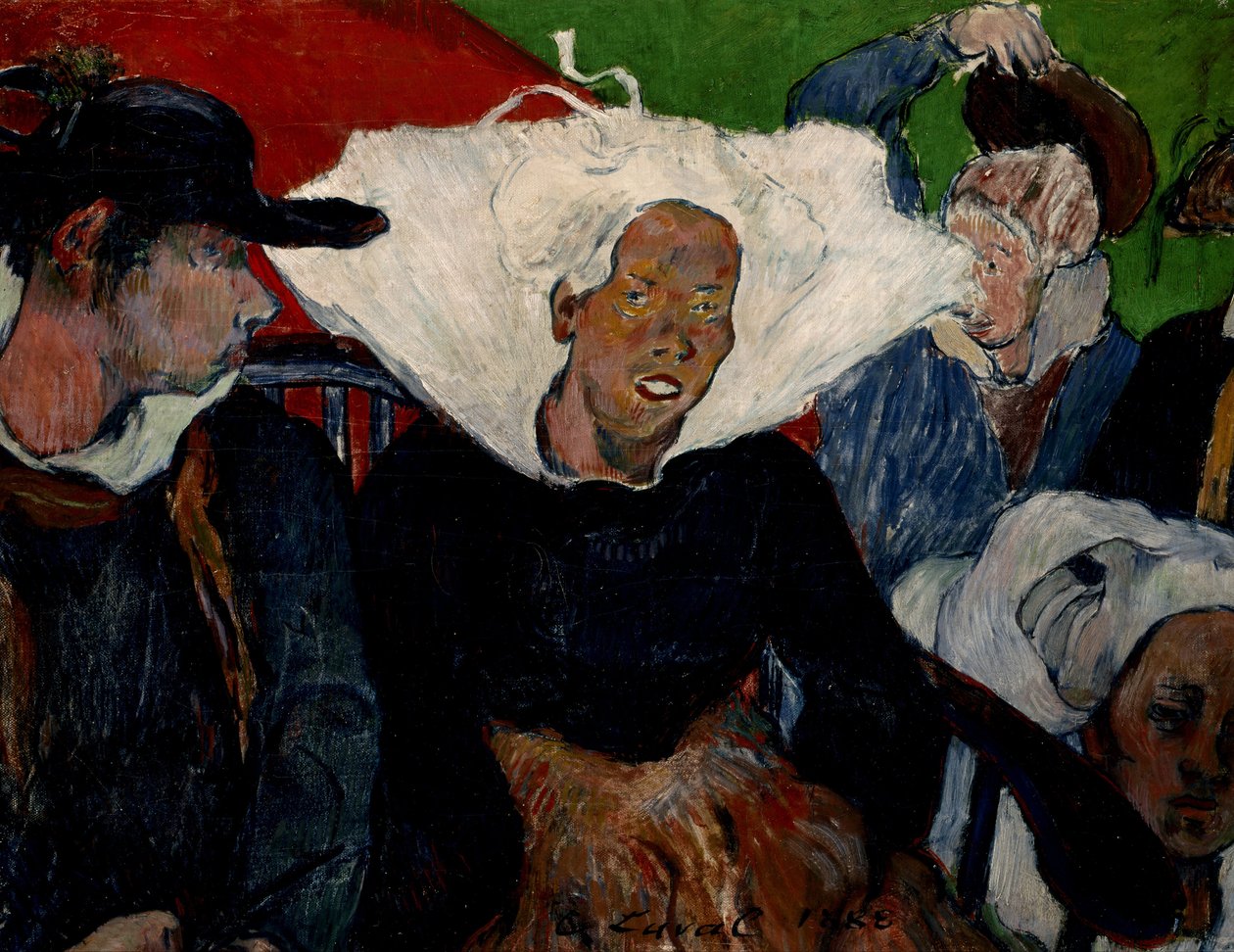 Jít na trh, Bretaň, 1888 od Charles Laval