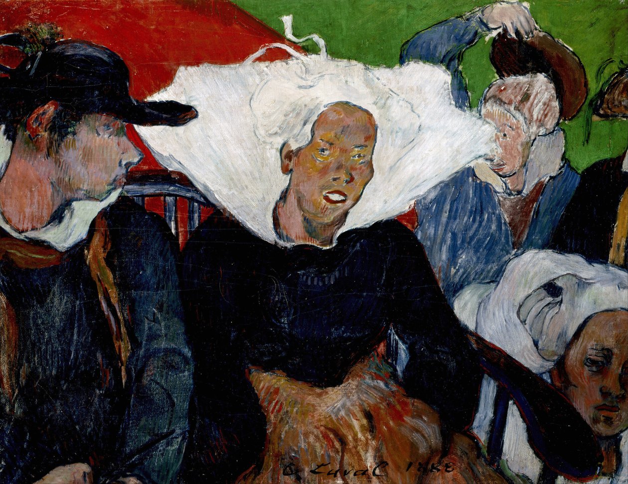 ""Na cestě na trh, Bretaň"" Obraz Charlese Lavala (1862-1894) 1888 Muzeum umění Indianapolis od Charles Laval
