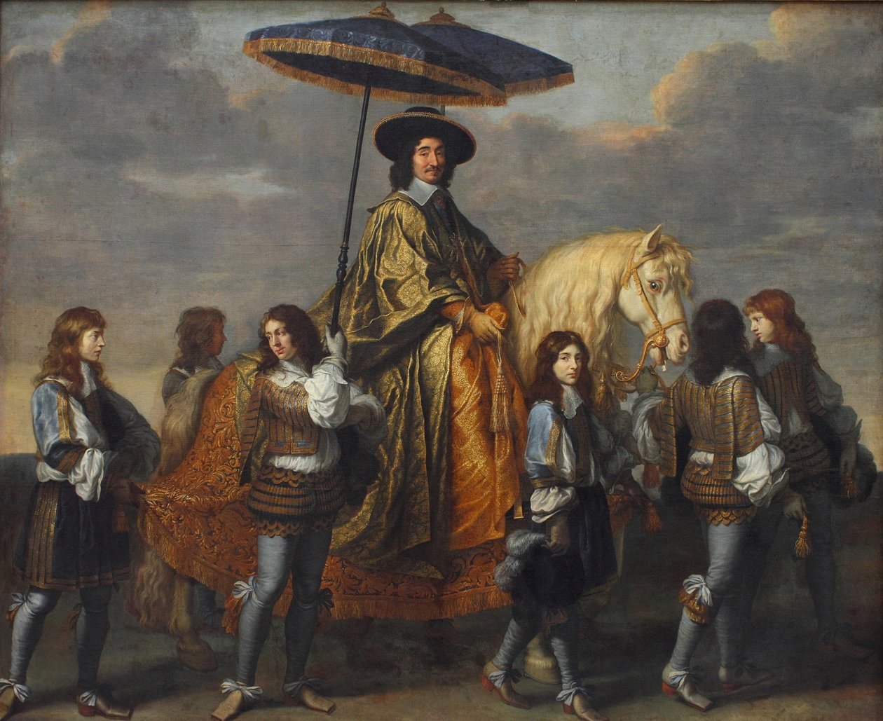 Kancléř Séguier při vstupu Ludvíka XIV do Paříže, 1660 od Charles Le Brun