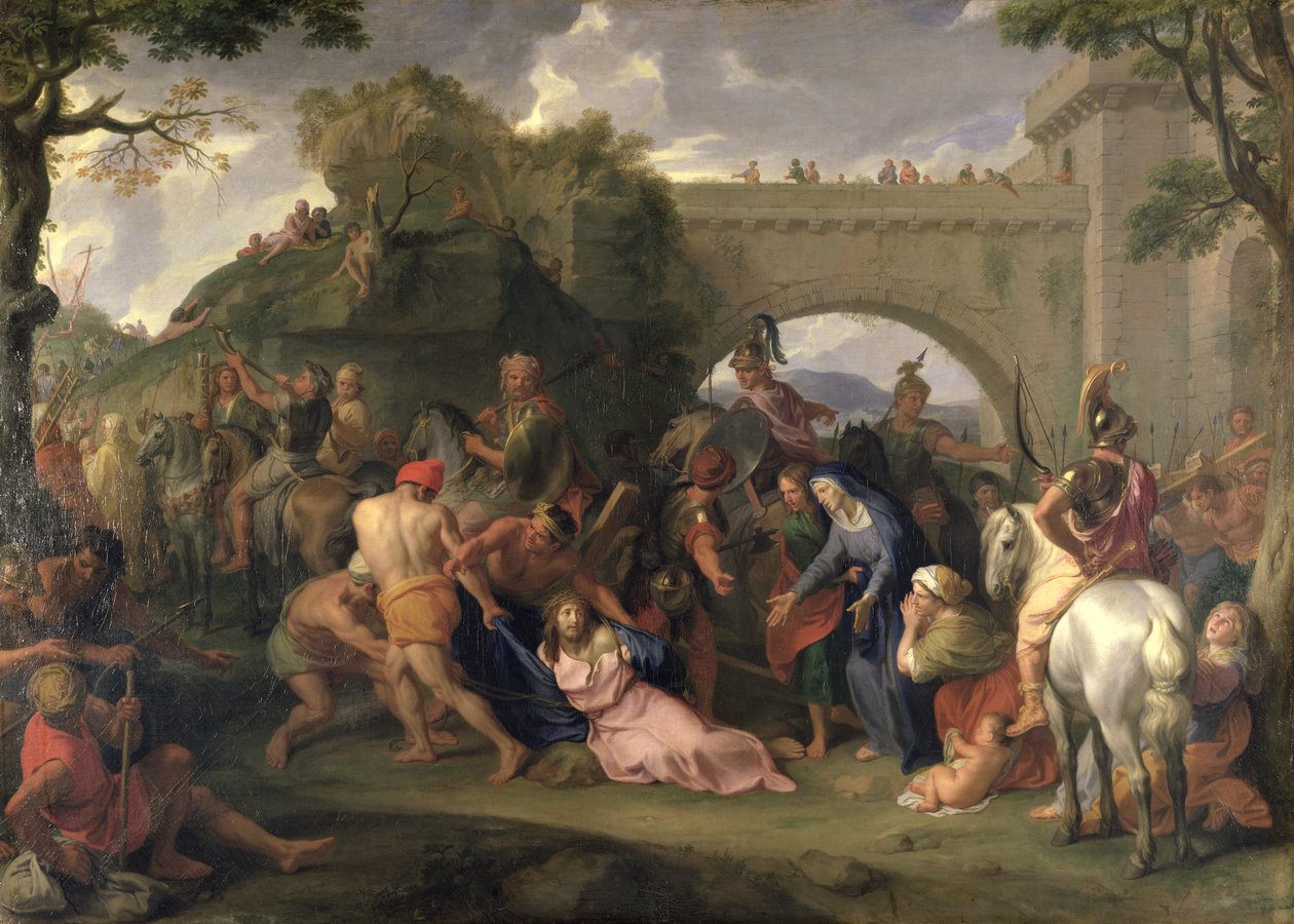 Kristus nesoucí kříž od Charles Le Brun