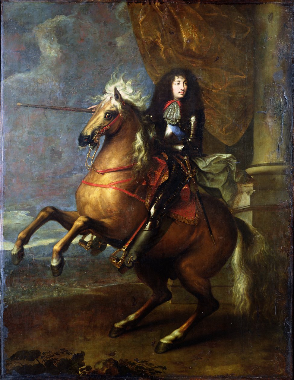 Jezdecký portrét Ludvíka XIV (1638-1715), cca 1668 od Charles Le Brun