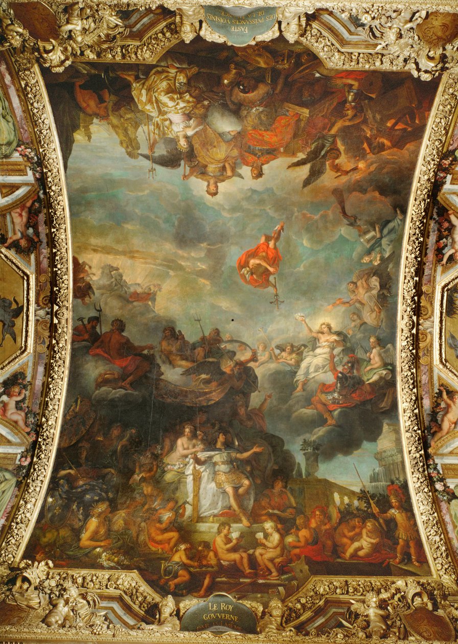Ludvík XIV. vládne sám... od Charles Le Brun