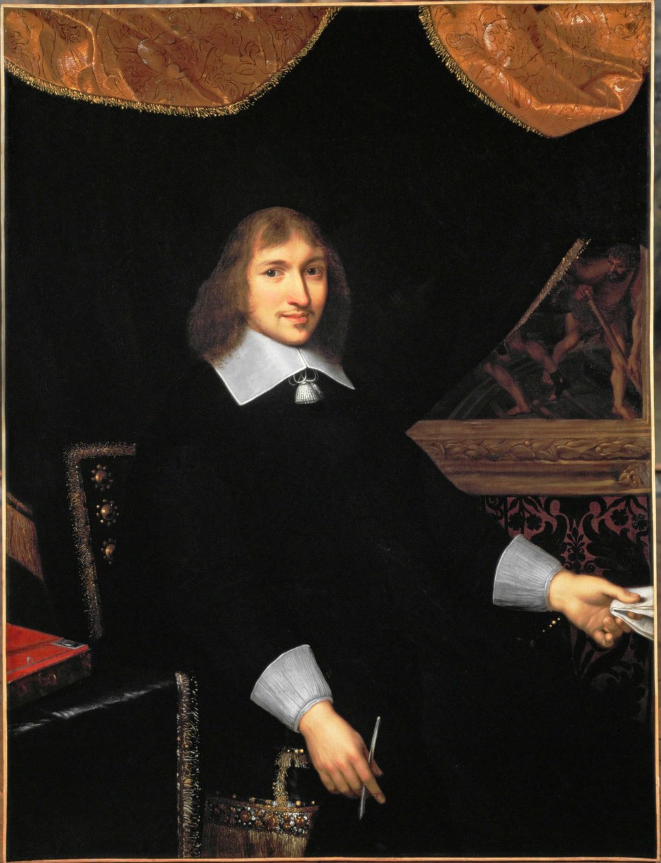 Nicolas Fouquet, ministr financí krále Ludvíka XIV. ... od Charles Le Brun