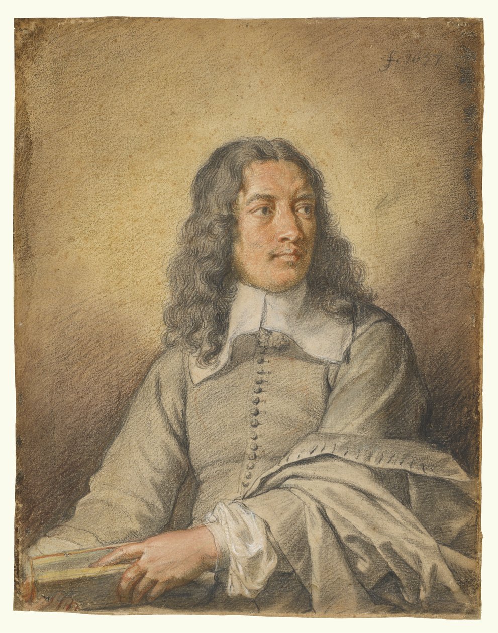 Portrét M. Quatrehomma du Lys od Charles Le Brun