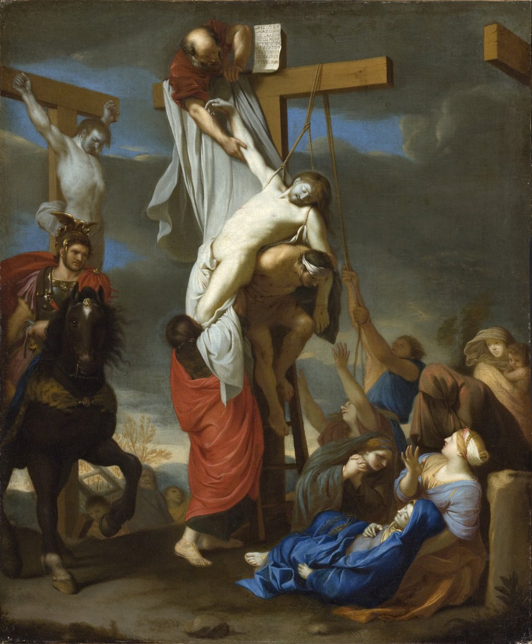 Snímání z kříže od Charles Le Brun