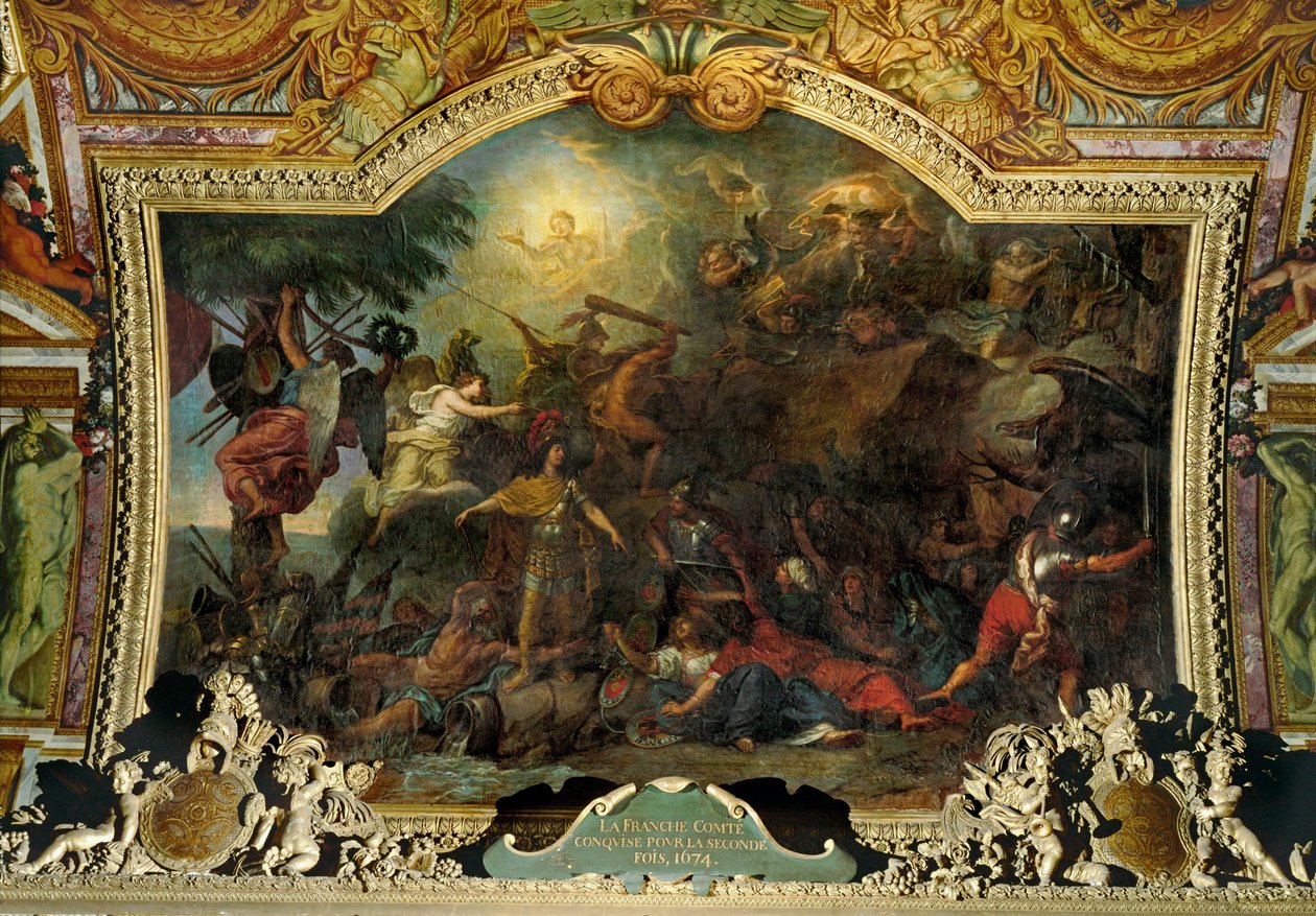 Franche-Comte podruhé dobyl ... od Charles Le Brun
