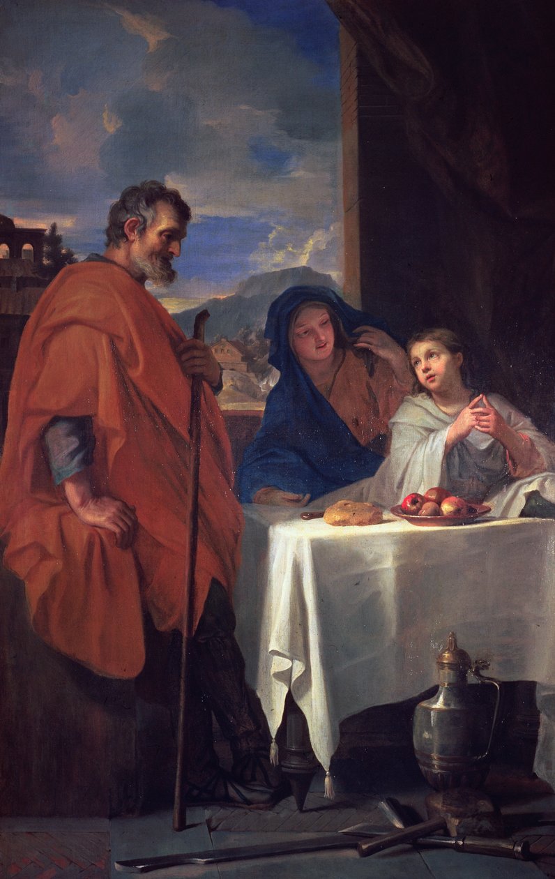 Svatá rodina neboli Milost od Charles Le Brun