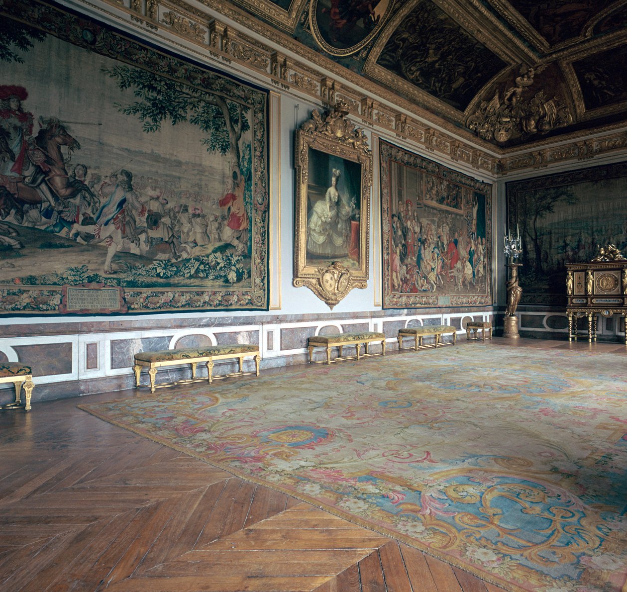 Salon De Mars ve Versailles, 17. století od Charles Le Brun