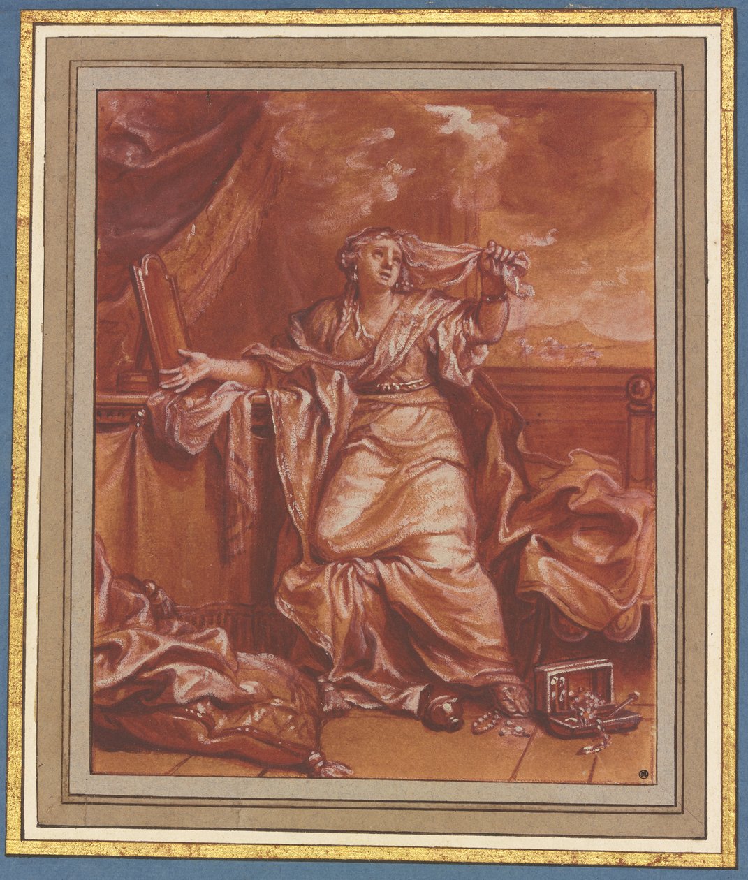 Die reuige Magdalena od Charles Le Brun