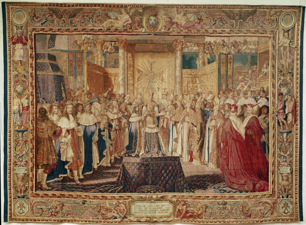 Korunovace Ludvíka XIV. ... od Charles Le Brun