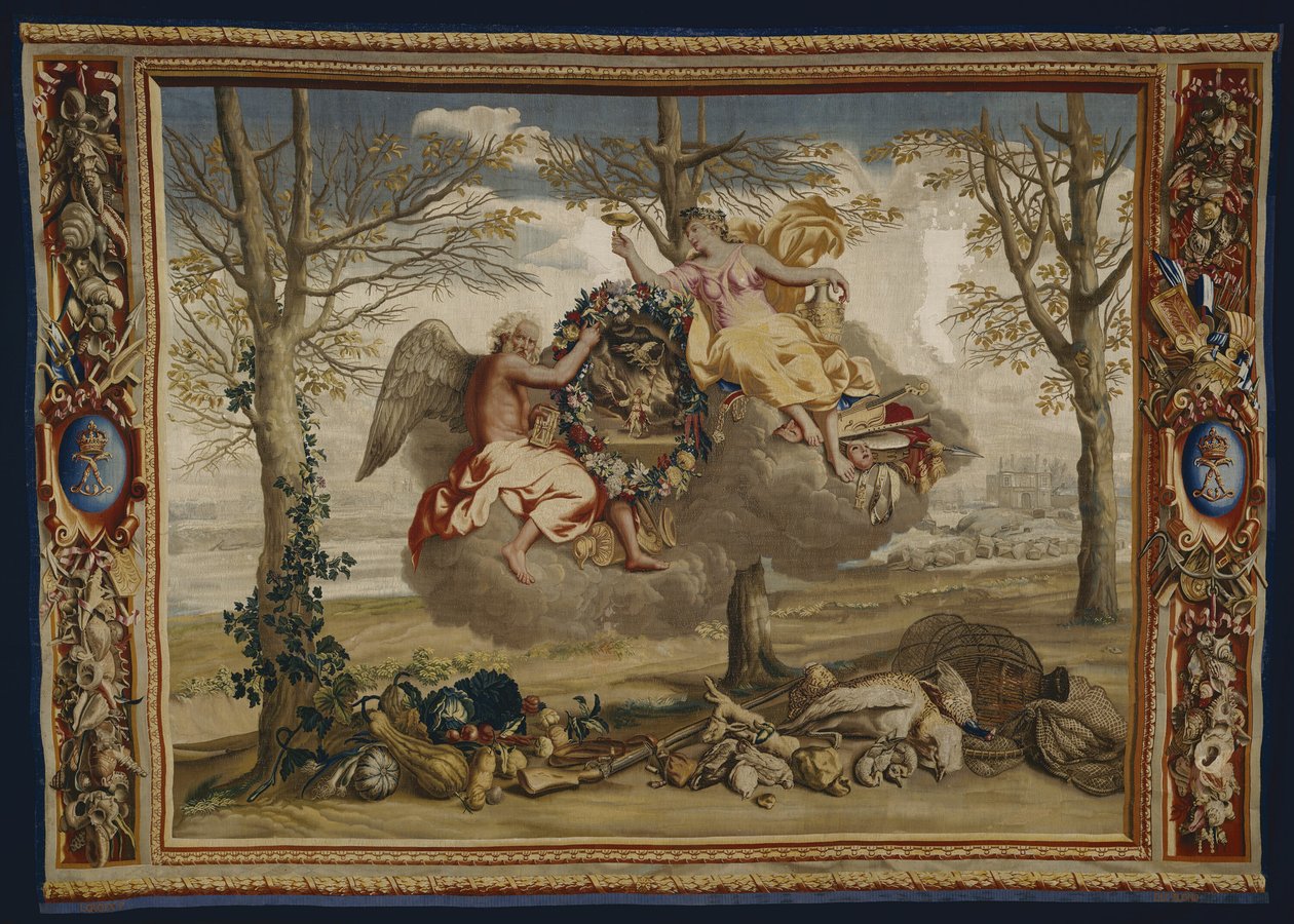 Zima, z The Seasons od Charles Le Brun