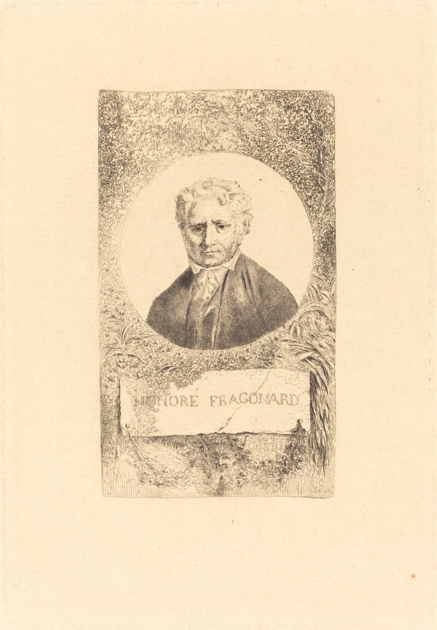 Honore Fragonardová od Charles Le Carpentier
