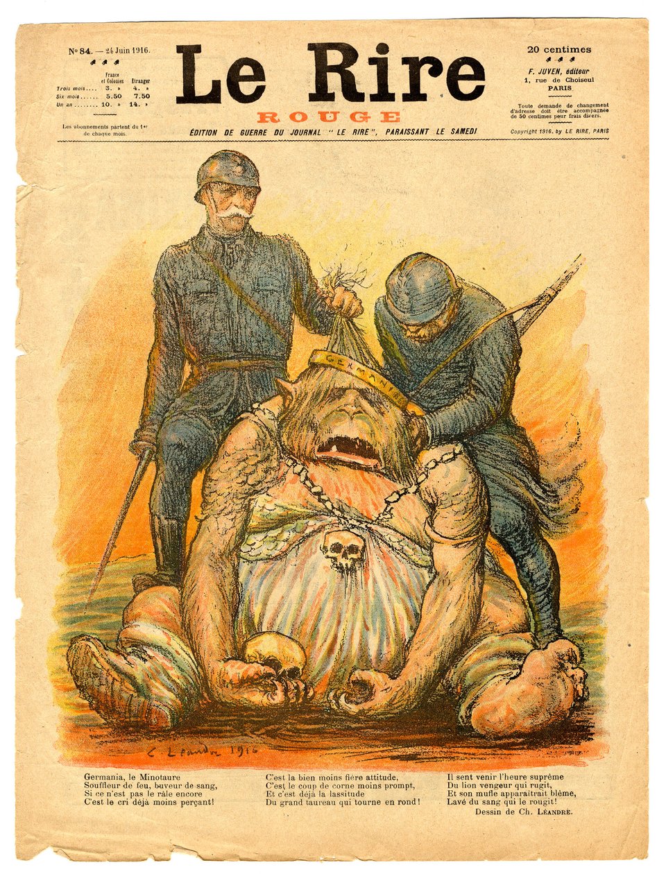 Obálka „“The Red Laughter“, Satirical in Colors od Charles Leandre