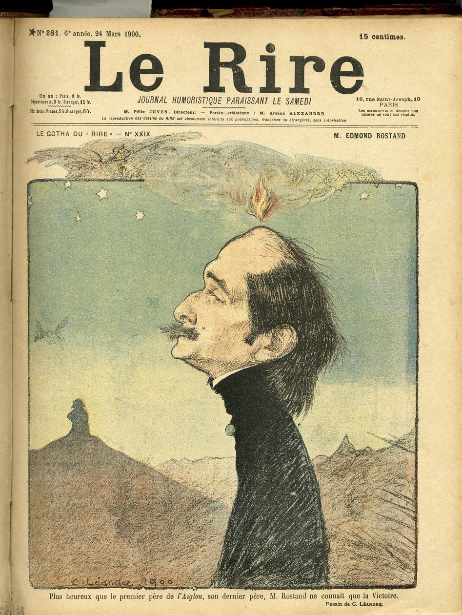 Ilustrace Charles Leandre (1862-1934) pro obálku Le Rire od Charles Leandre
