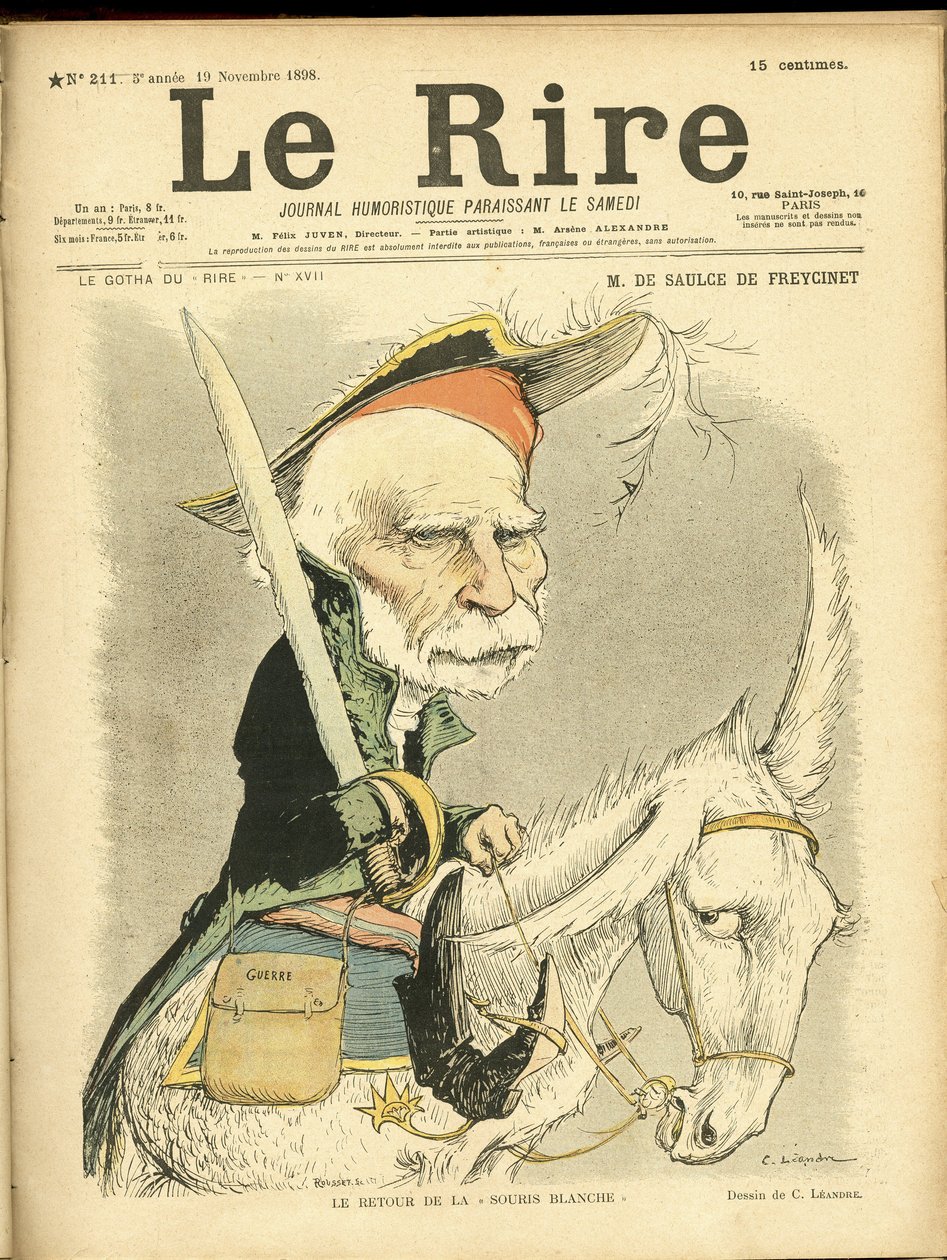 Ilustrace Charlese Leandra (1862-1934) v Readingu od Charles Leandre