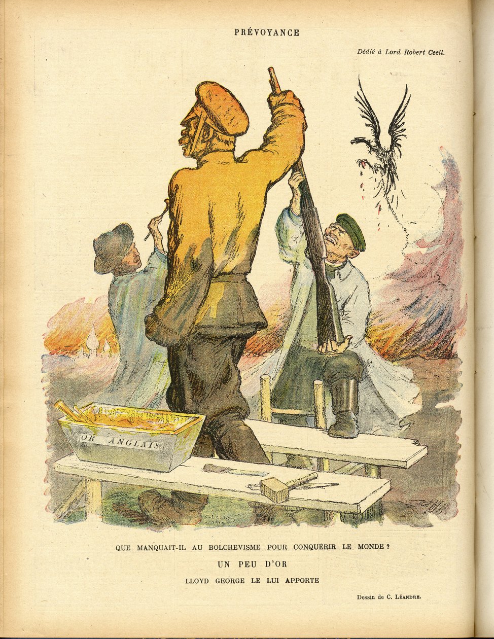 Ilustrace Charles Leandre (1862-1934) v Le Rire od Charles Leandre
