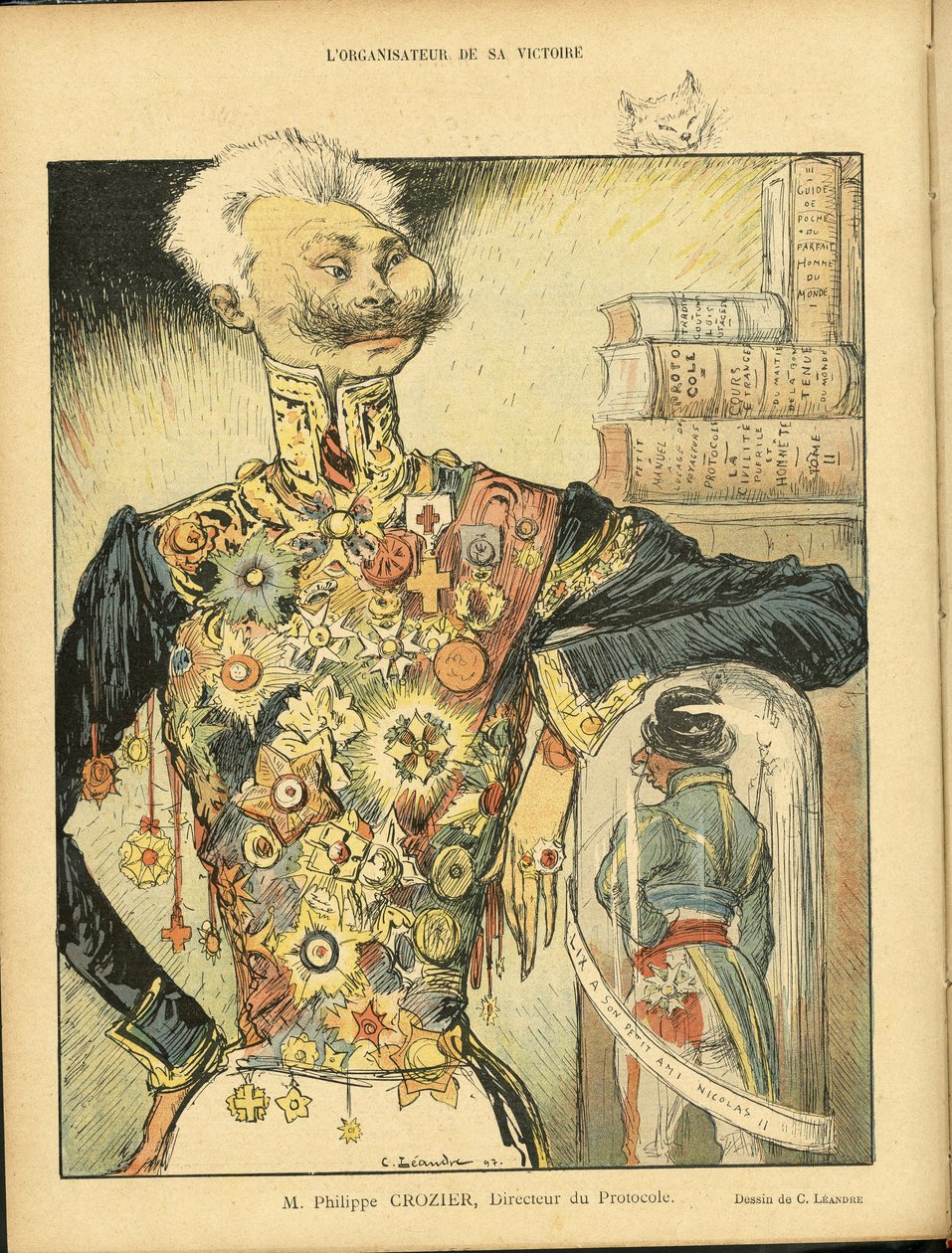 Ilustrace Charles Leandre (1862-1934) v Le Rire od Charles Leandre