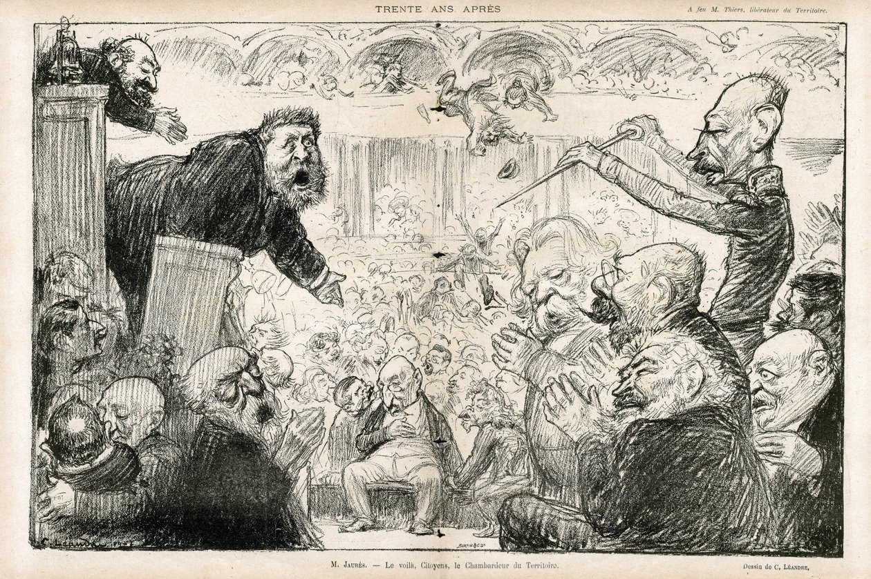 Ilustrace Charles Leandre (1862-1934) v Le Rire od Charles Leandre