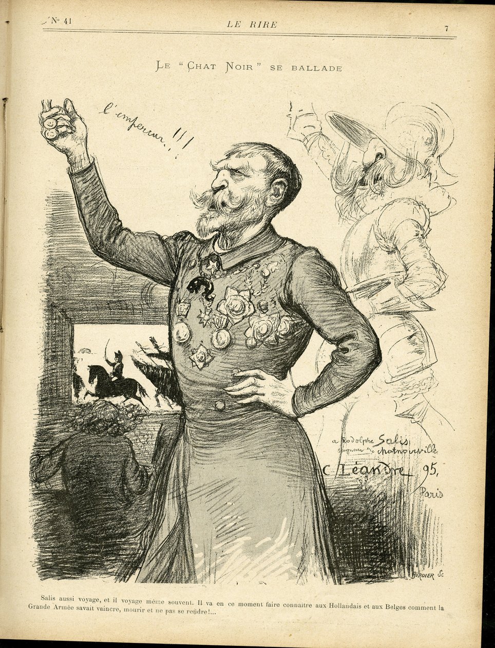 Ilustrace Charles Leandre (1862-1934) v Le Rire od Charles Leandre