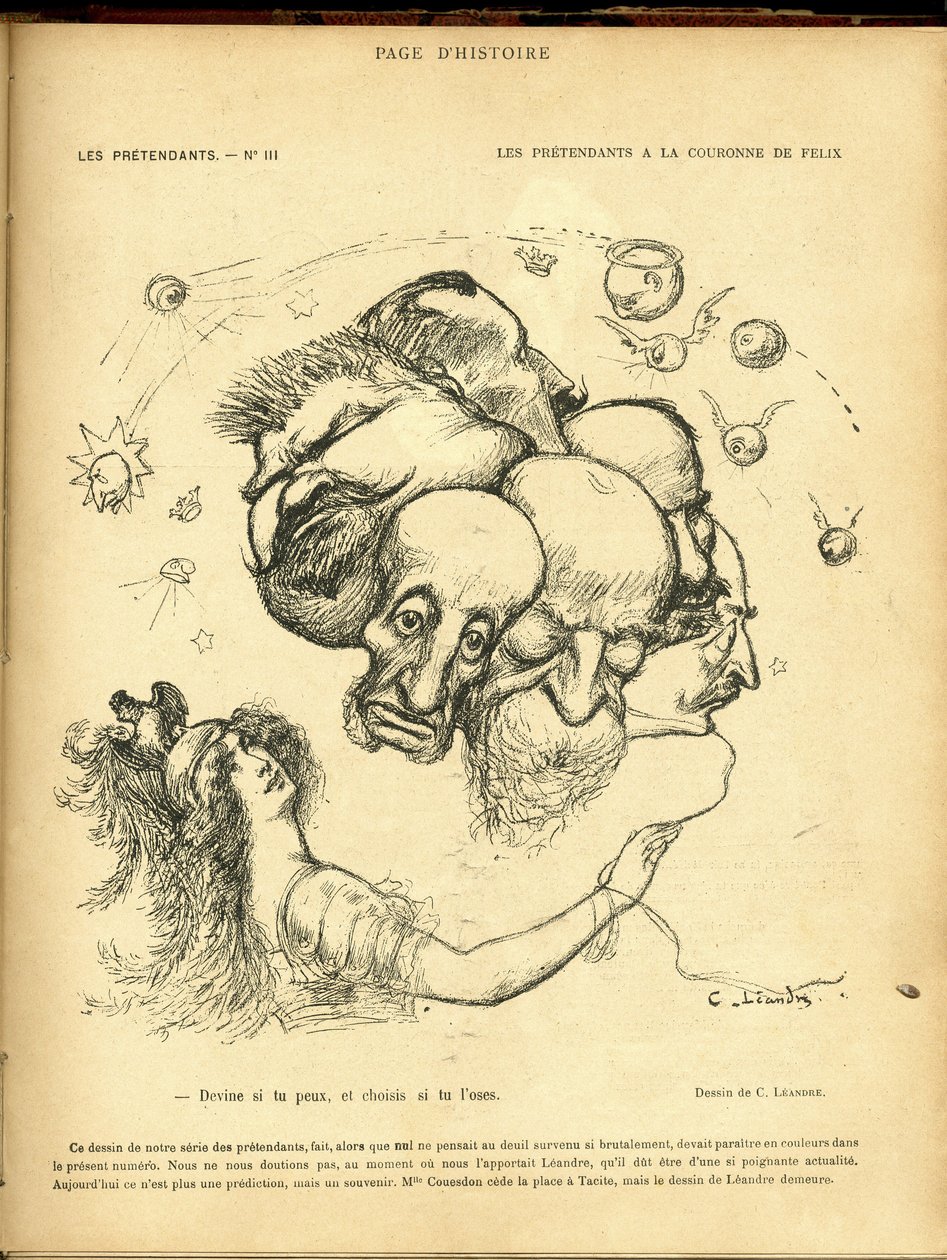Ilustrace Charles Leandre (1862-1934) v Le Rire od Charles Leandre