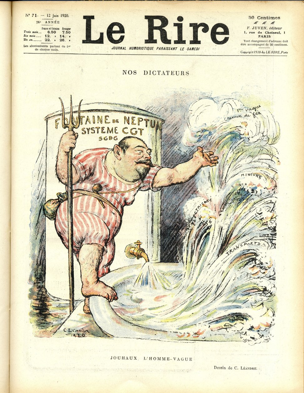 Ilustrace Charles Leandre (1862-1934) v Le Rire od Charles Leandre