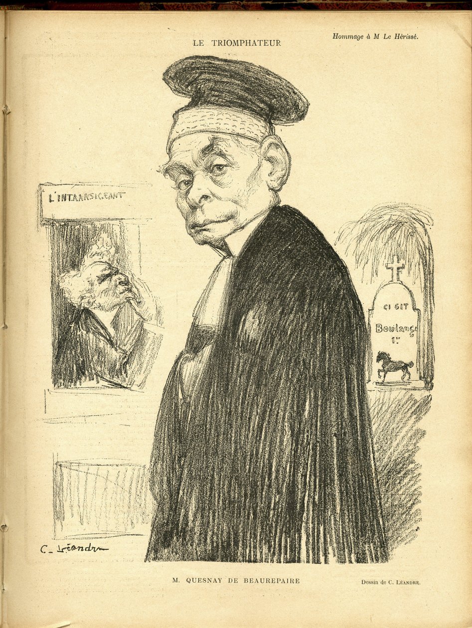 Ilustrace Charles Leandre (1862-1934) v Le Rire od Charles Leandre