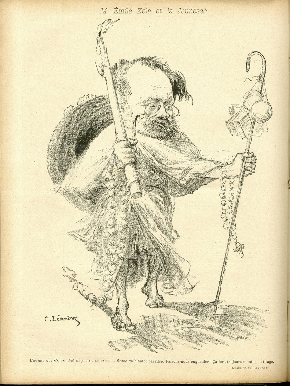 Ilustrace Charles Leandre (1862-1934) v Le Rire od Charles Leandre