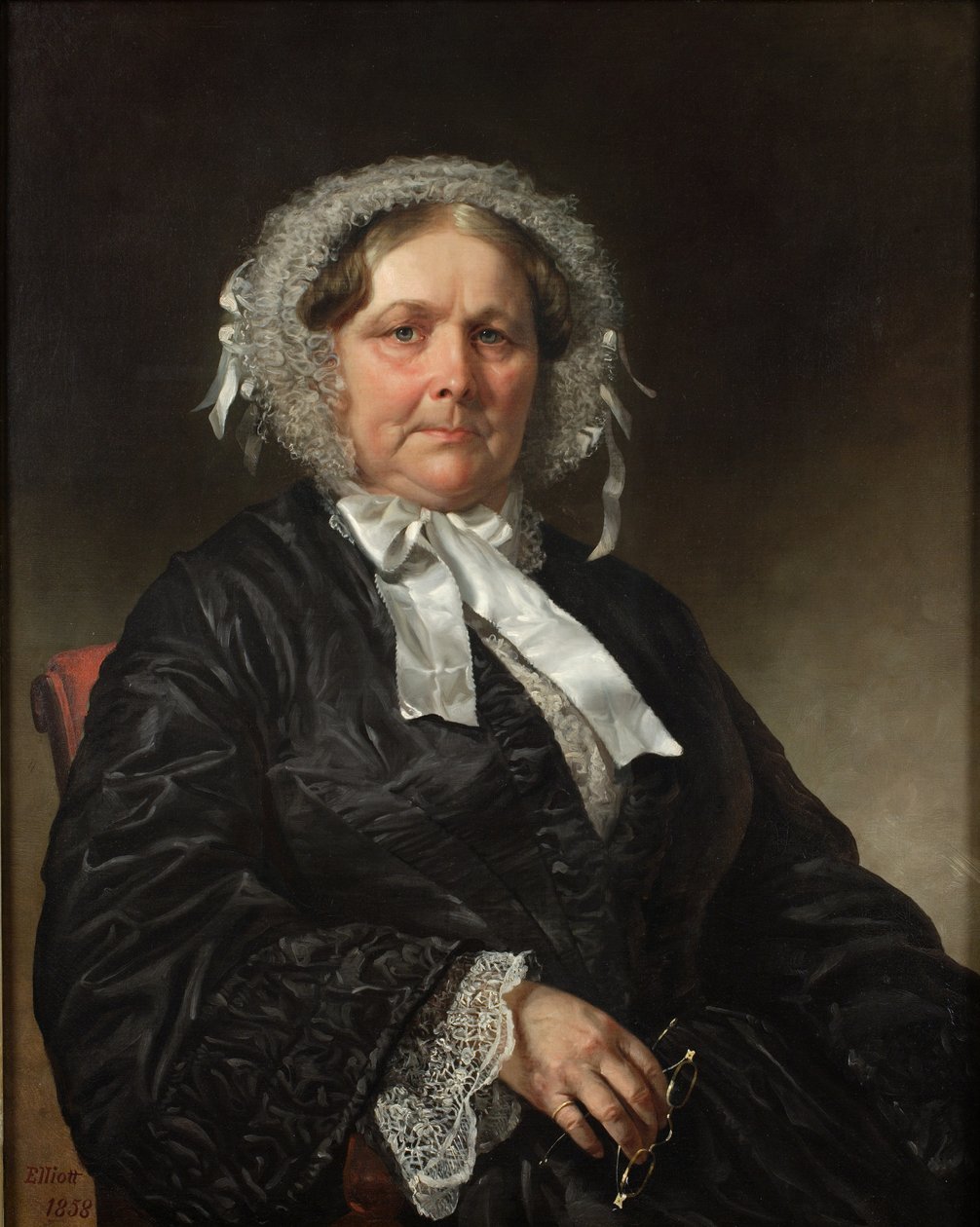 Mary Ann Goulding (paní Thomas Goulding), 1858 od Charles Loring Elliot