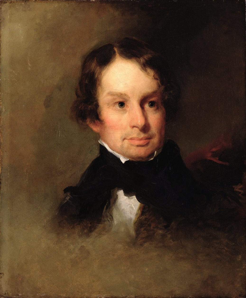 Portrét Henry Wadsworth Longfellow (1807-82) od Charles Loring Elliot