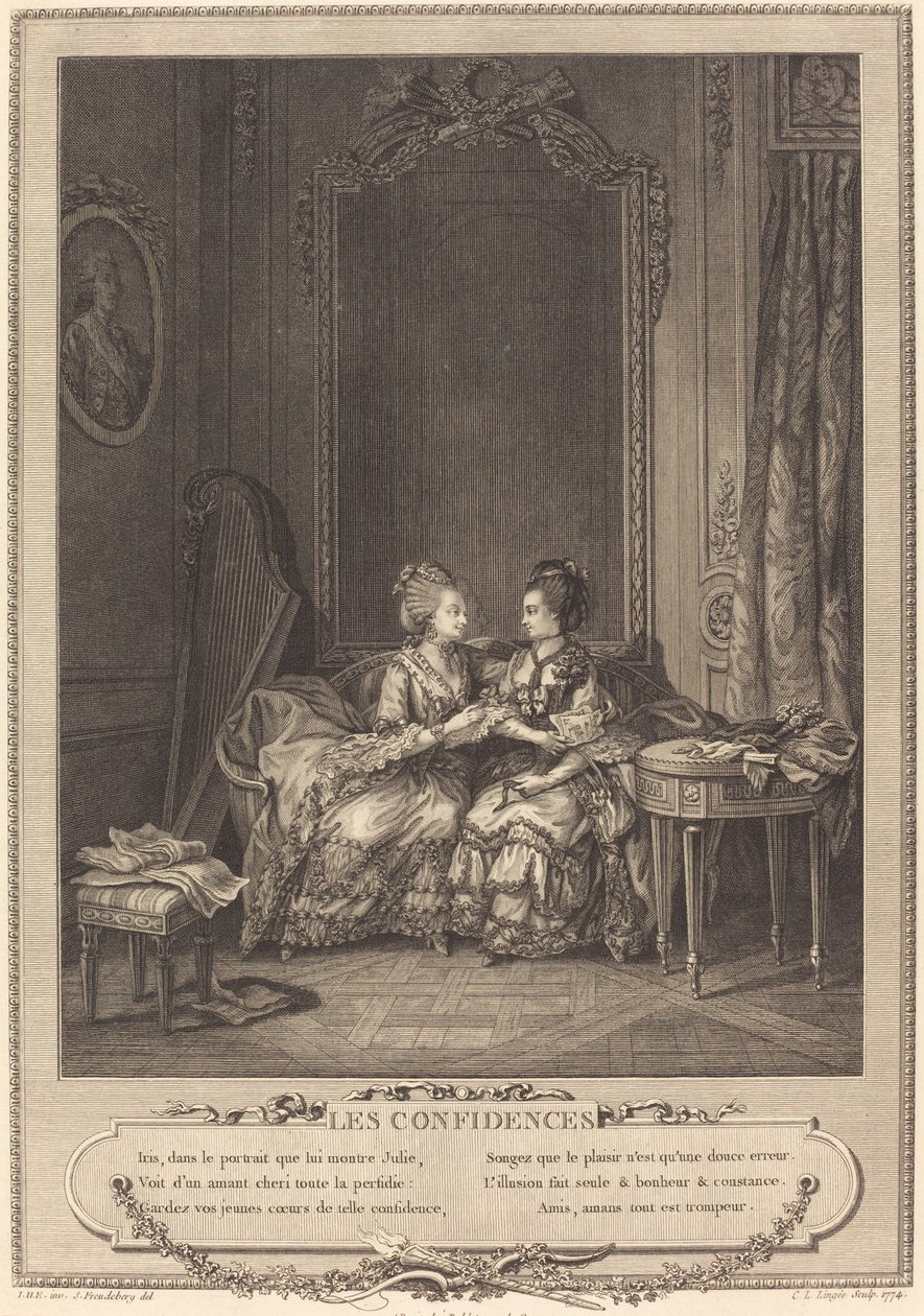 Důvěry od Charles Louis Lingée after Sigmund Freudenberger