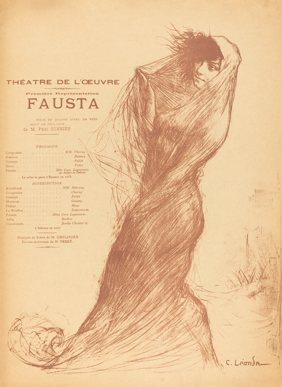 Faust od Charles Lucien Leandre
