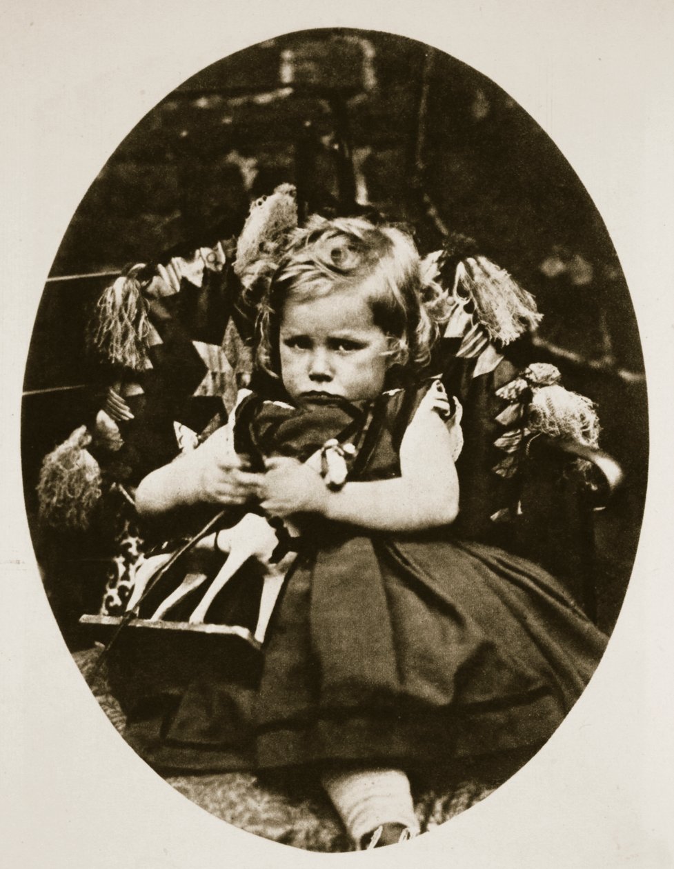 Marcus Keane, 4. září 1863 (sépiová fotografie) od Charles Lutwidge Dodgson