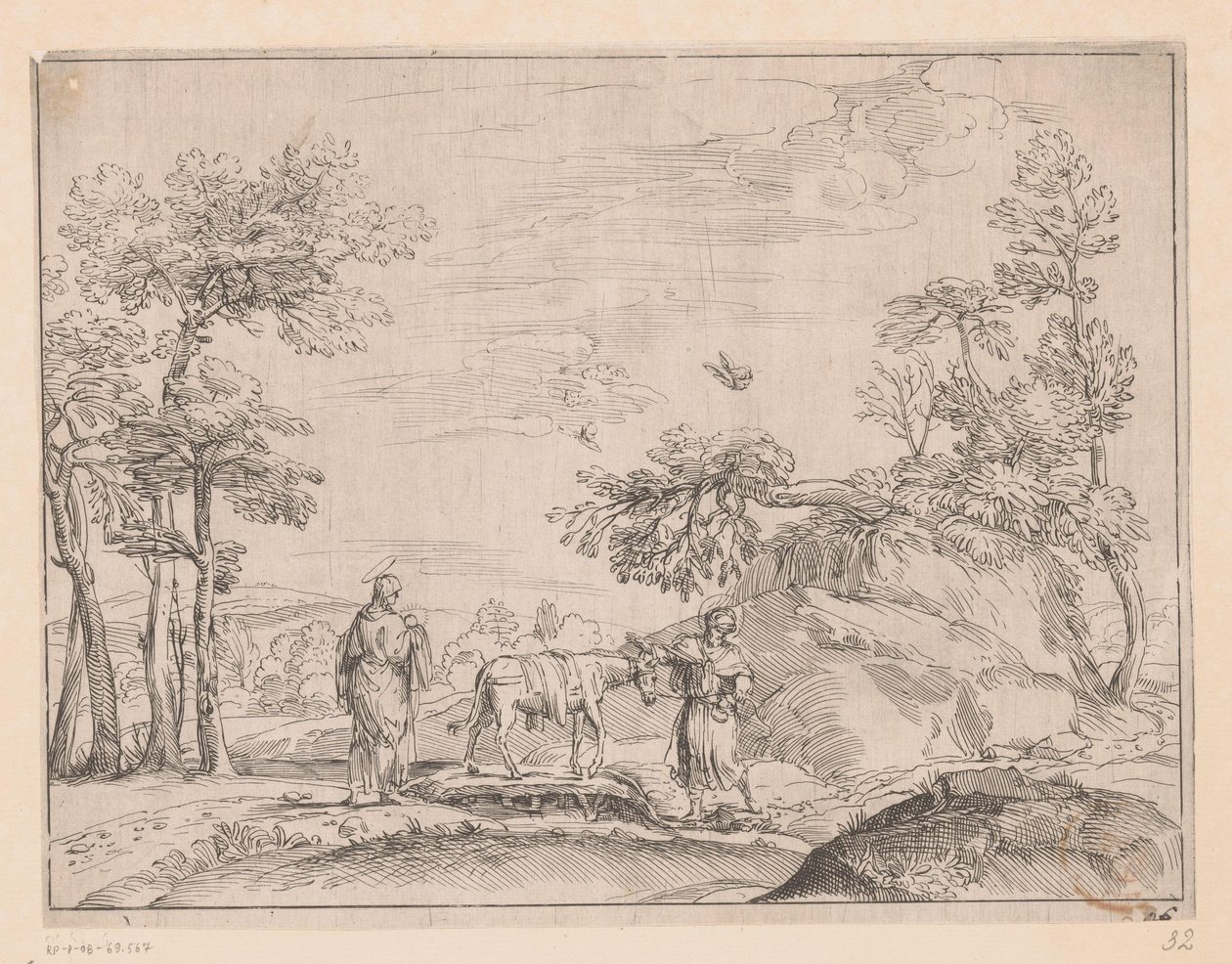 Let do Egypta od Charles Macé (attributed to)