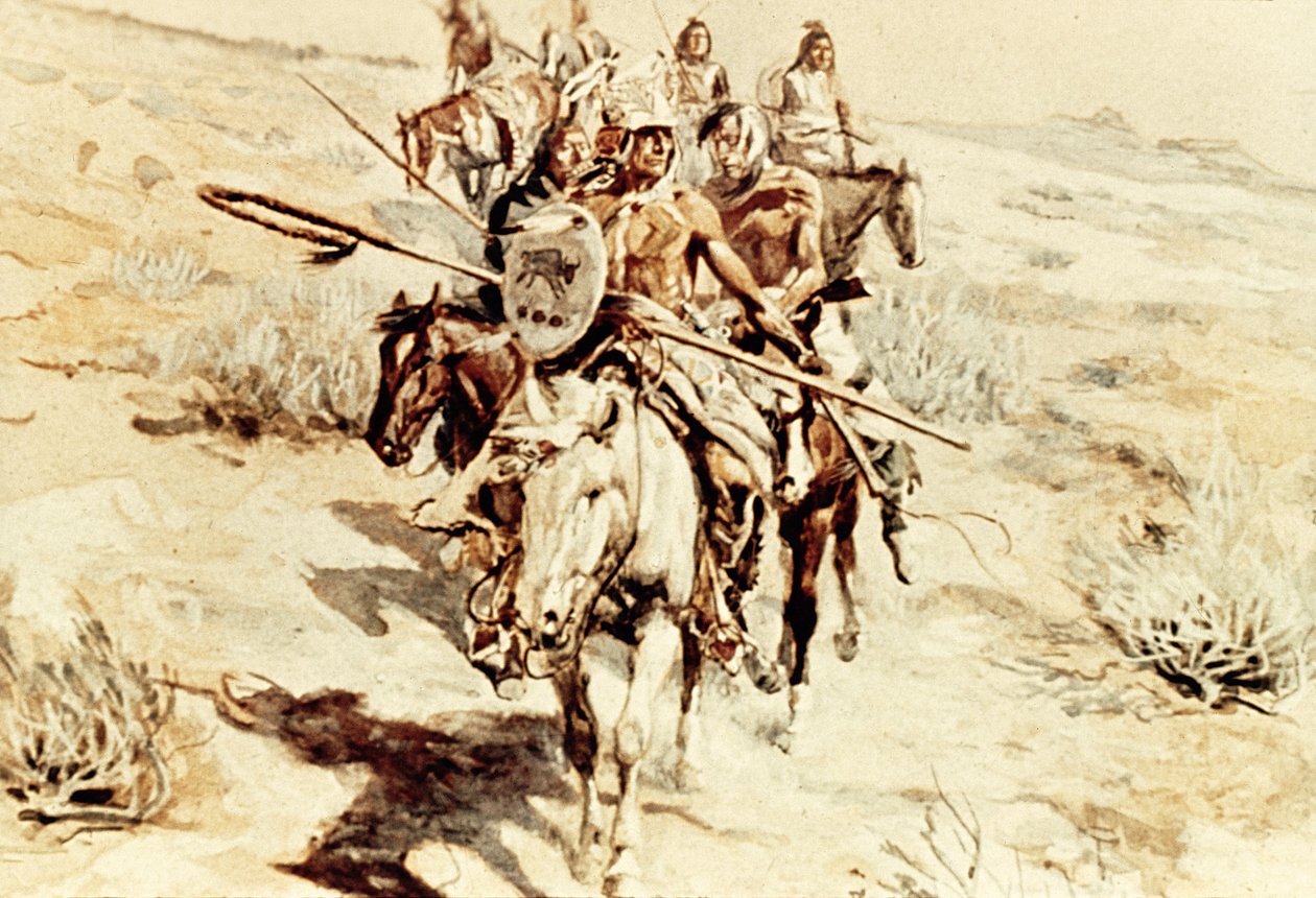 Návrat válečníků od Charles Marion Russell