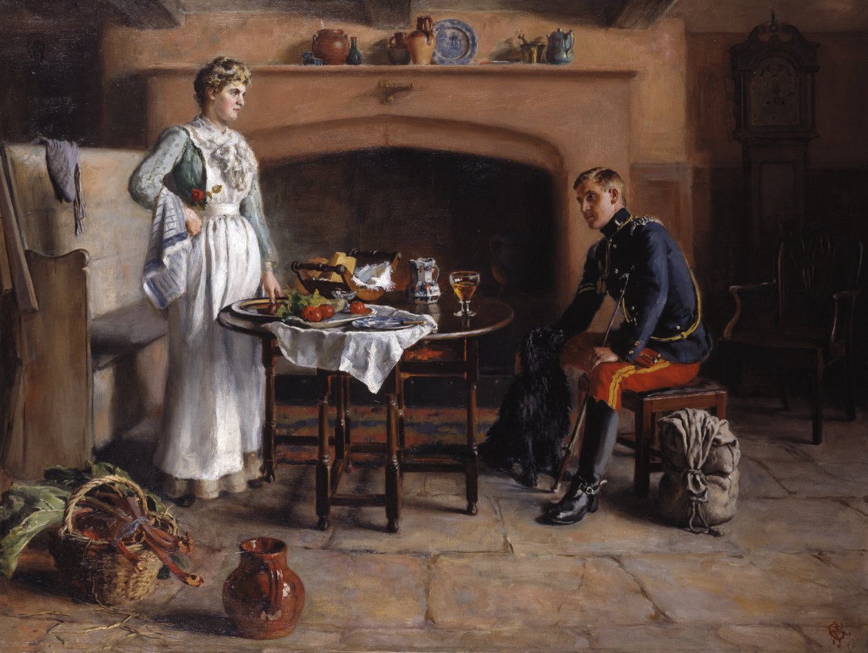 Home Sweet Home, kolem roku 1890 od Charles Martin Hodges