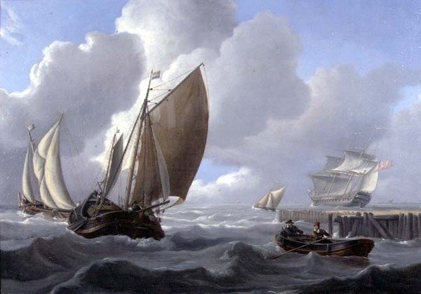 Přeprava z nizozemského pobřeží od Charles Martin Powell