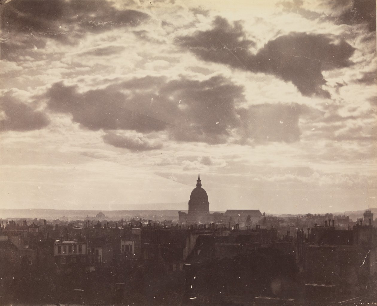 [Cloud Study over Paris], 50. léta 19. století. od Charles Marville