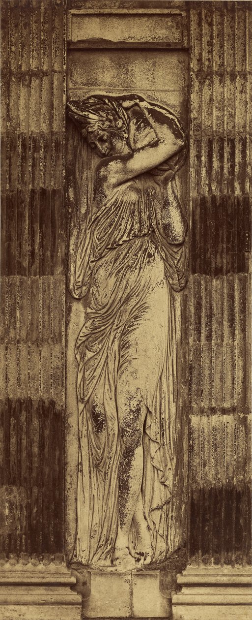 [ Detail Nymfy od Jeana Goujona] / [Nymfa, Fontána neviňátek, Paříž] od Charles Marville