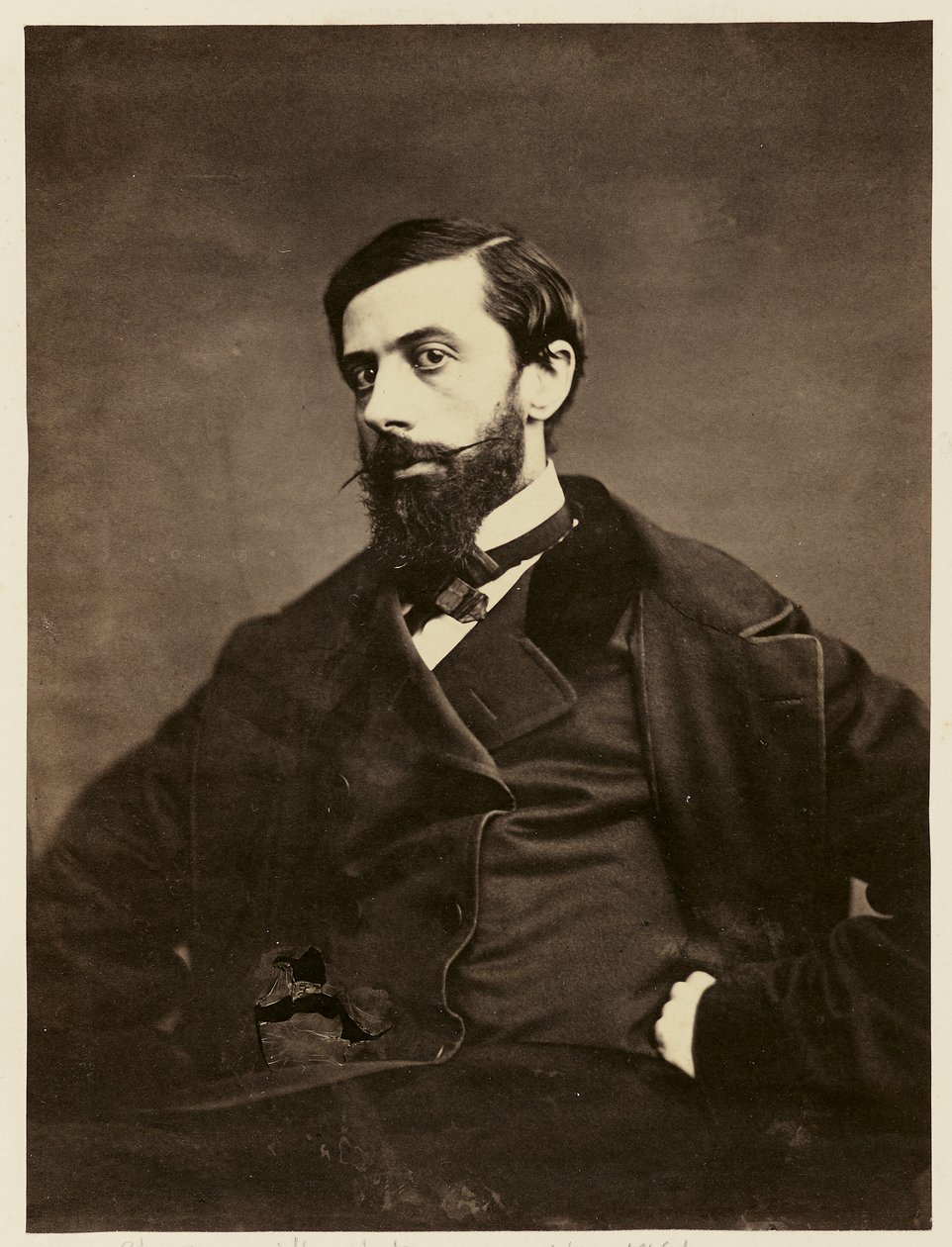 Portrét Charlese-Théodulea Devérii od Charles Marville