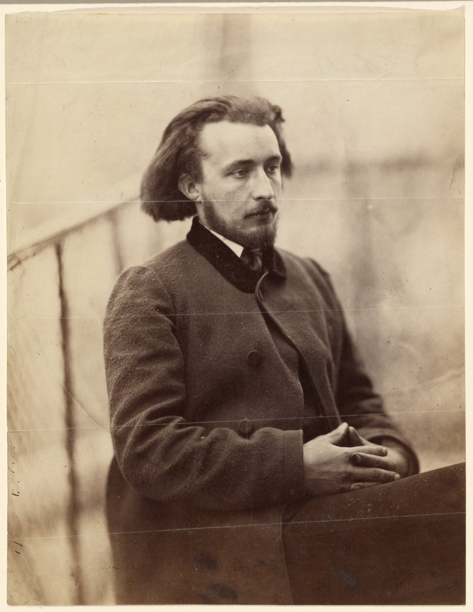 Portrét Charlese Delahaye od Charles Marville