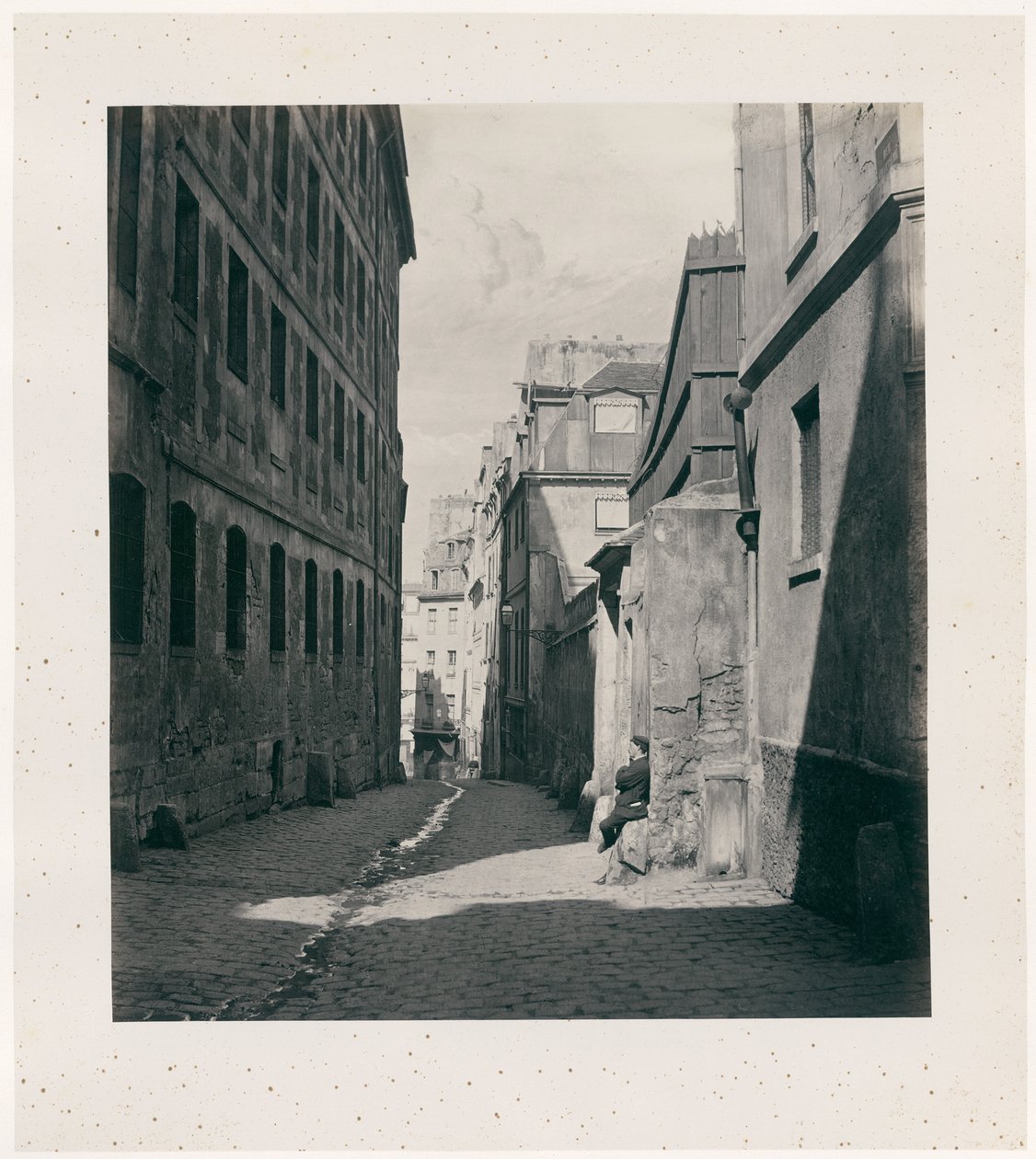 Rue Chartière (impasse Chartière) od rue de Reims od Charles Marville